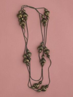 🫶🏻 Stunning Vintage 14KGP Gold Heart Necklace